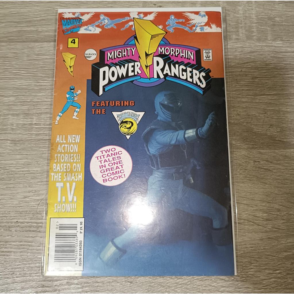 Mighty Morphin Power Rangers #4 - FN+ condition Universal Records ...