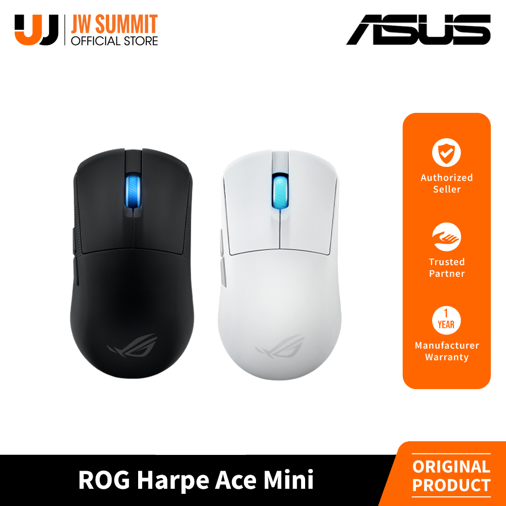 Asus ROG Harpe Ace Mini Tri-mode Connectivity Gaming Mouse with up to ...