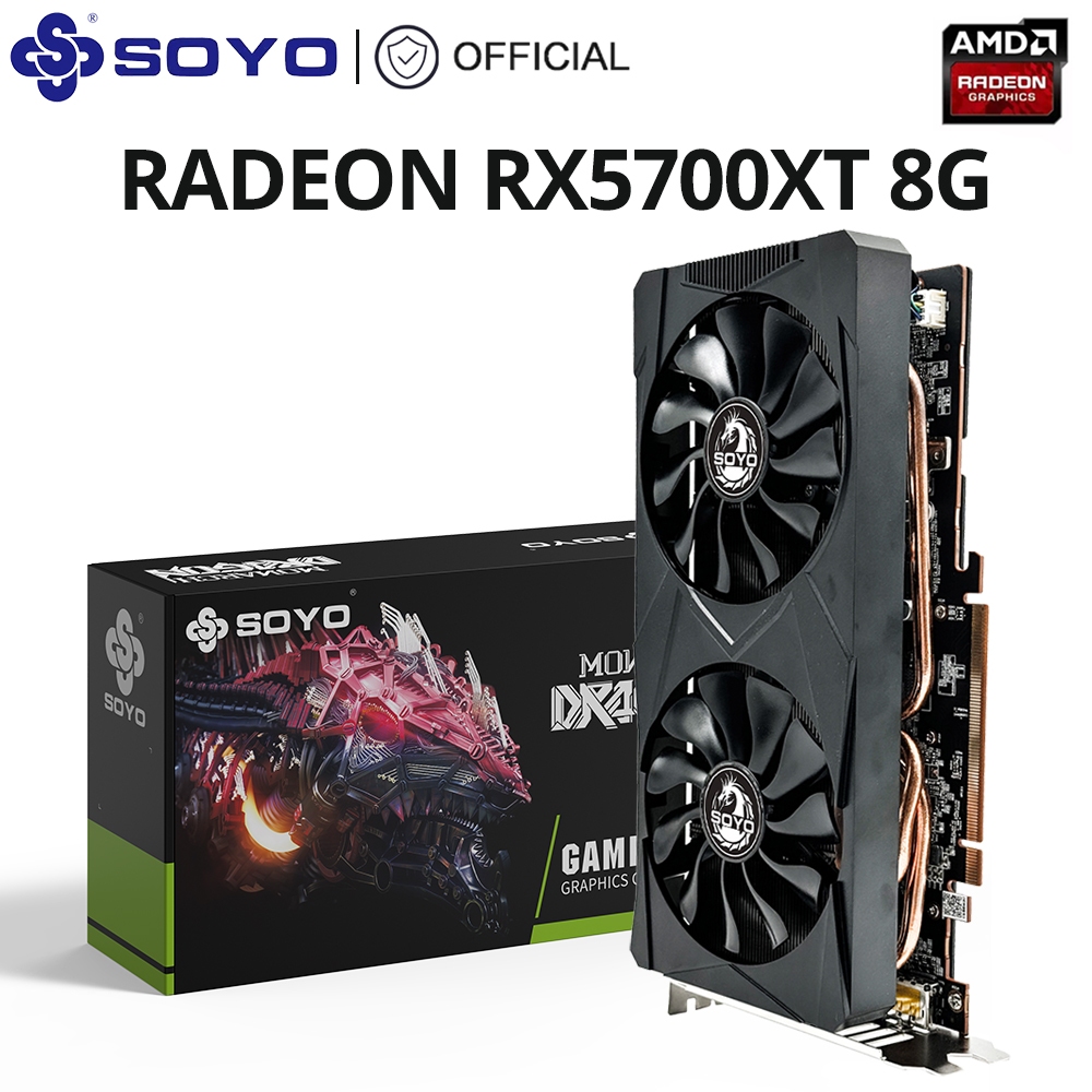 8gb 5700xts SOYO RX 5700XT 8GB Brand New High-end Gaming