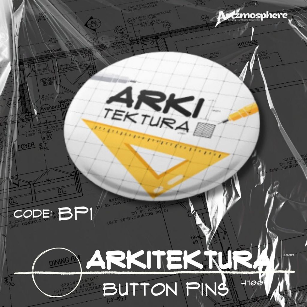 architecture button pins arkitektura merch | Shopee Philippines