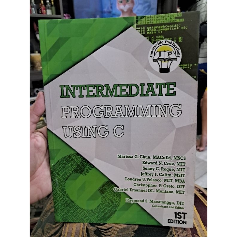 INTERMEDIATE PROGRAMMING USING C by Chua Brand-new Original Onhand 2019 ...