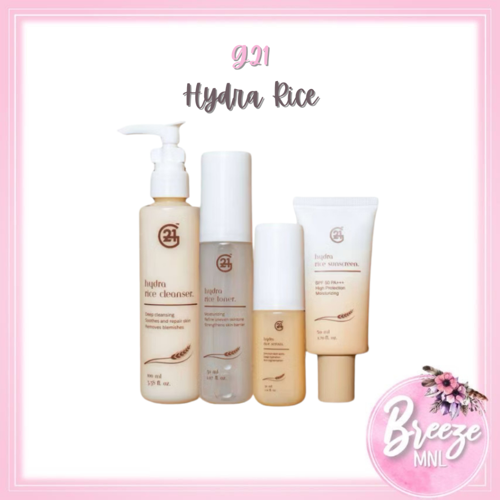 G21 Hydra Rice Skincare Set | Shopee Philippines
