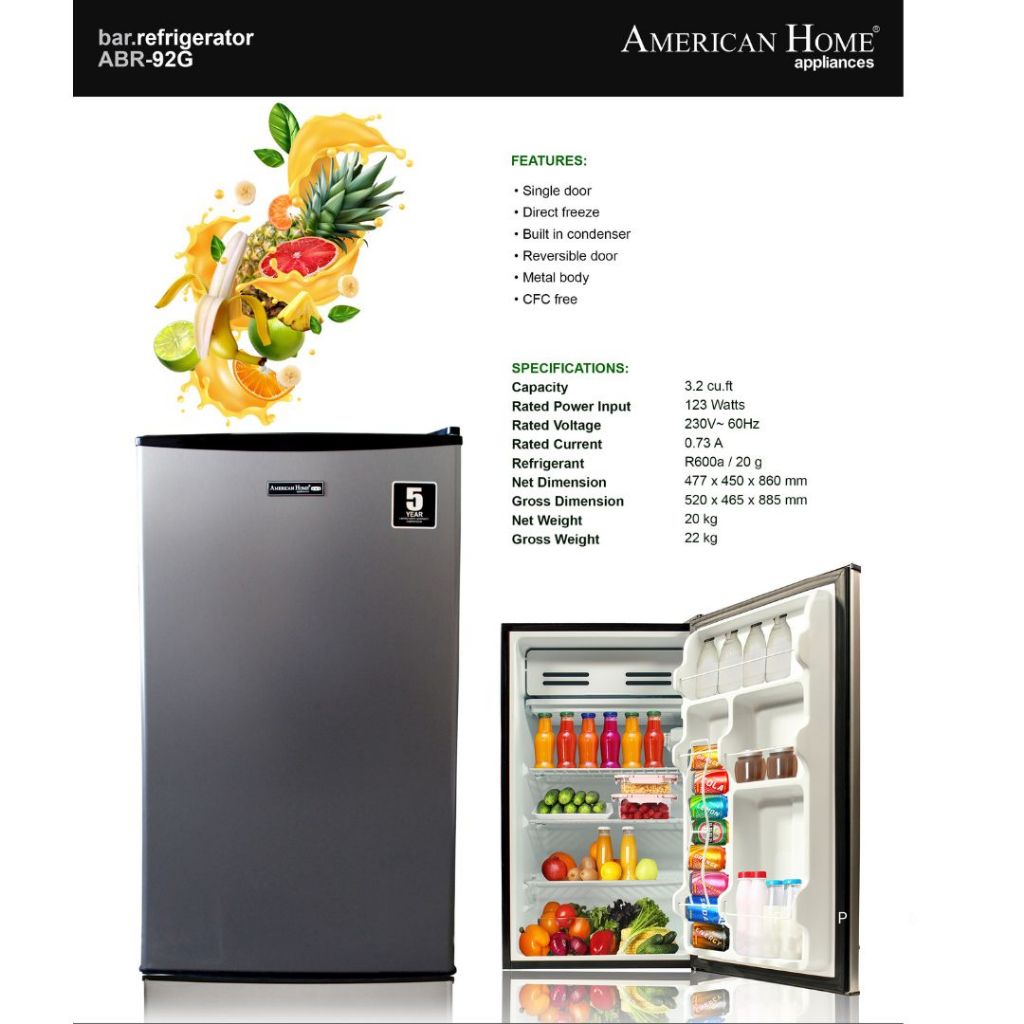 American home bar refrigerator review top