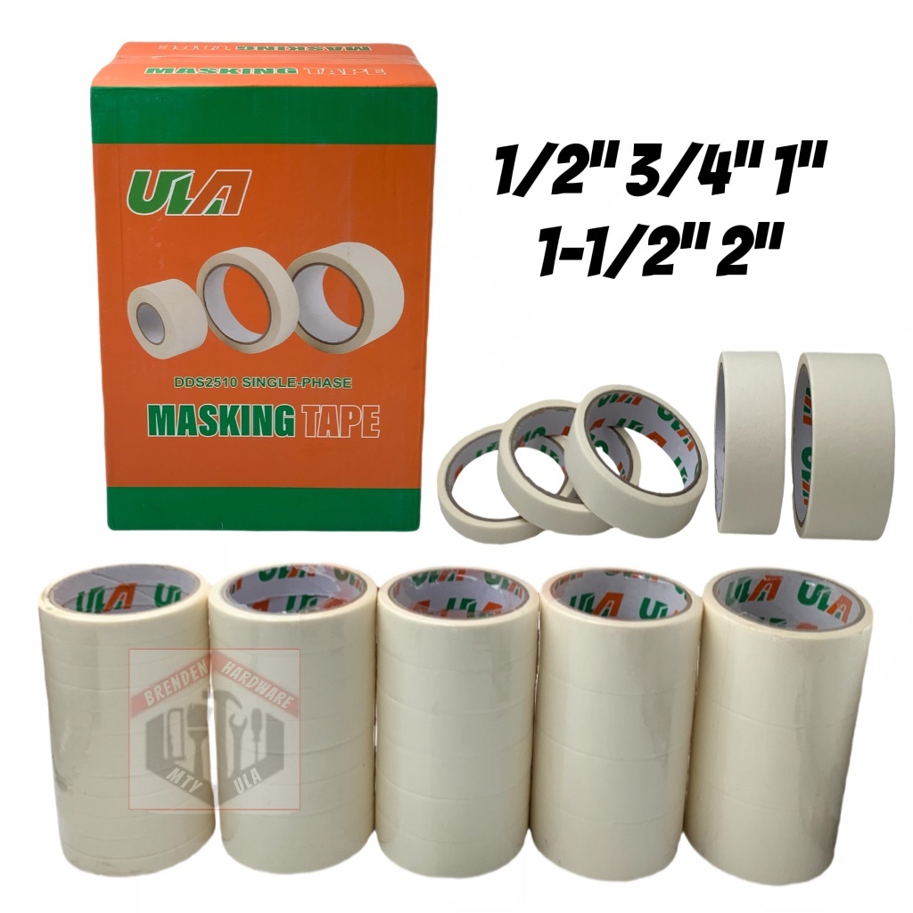 15 meter per box ULA MASKING TAPE | Shopee Philippines