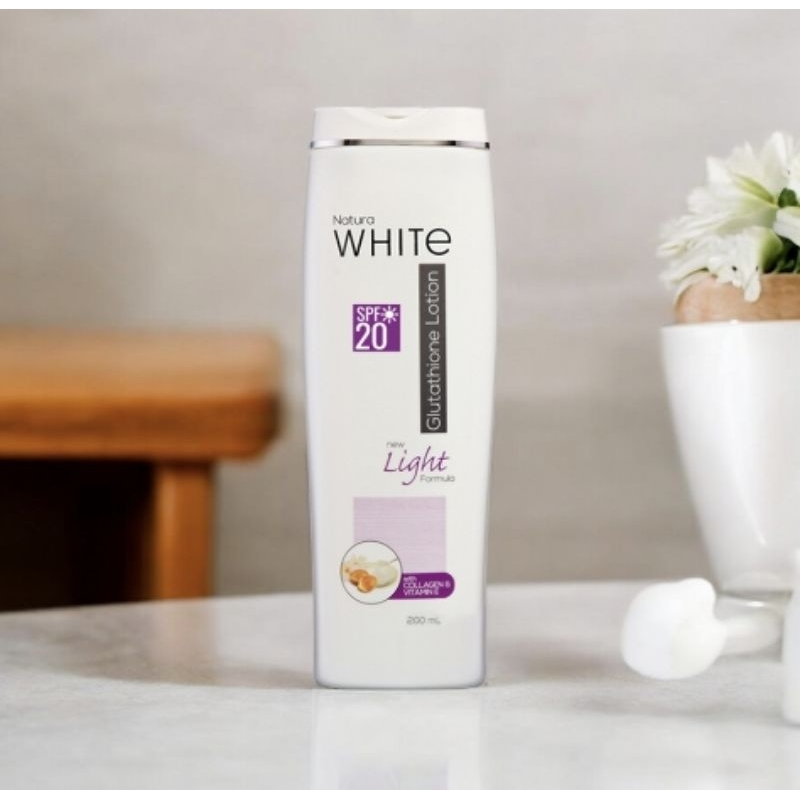 Naturawhite Glutathione Lotion With Collagen and Vitamin E 200 ml with SPF  20