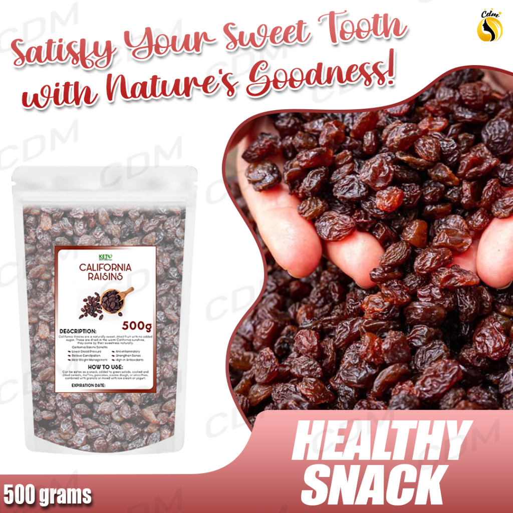 California Raisins 500g | Shopee Philippines