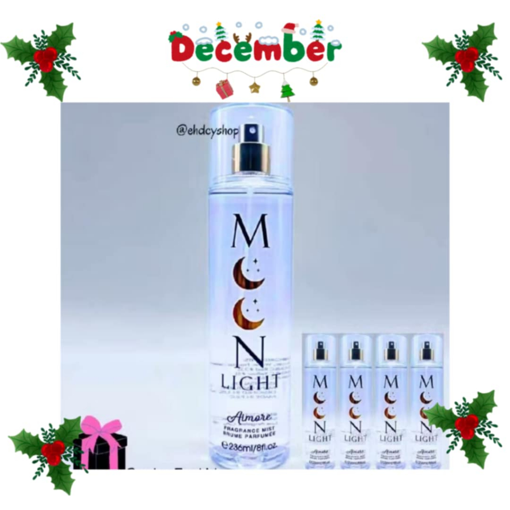 MOON LIGHT Body Mist Fragrance Perfume 236mL | Shopee Philippines