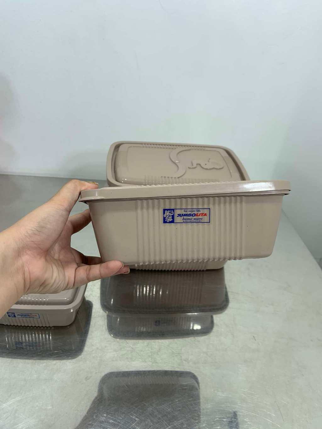 Jumbolita Homeware Rectangular Mocha Food Container(4 Sizes) | Shopee ...