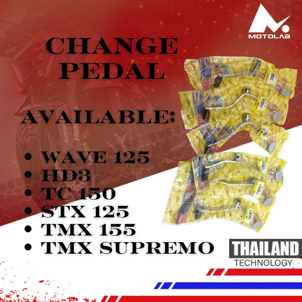 Motolab Change Pedal Gear High Quality, Available for Various Model and ...