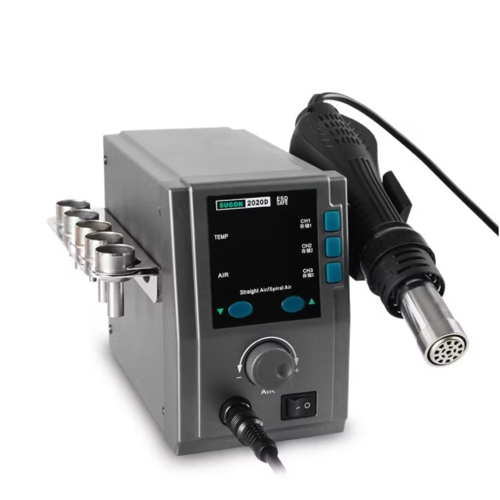 Sugon 2020D 700W Hot Air Gun Soldering Station Lead Free Rework Station ...