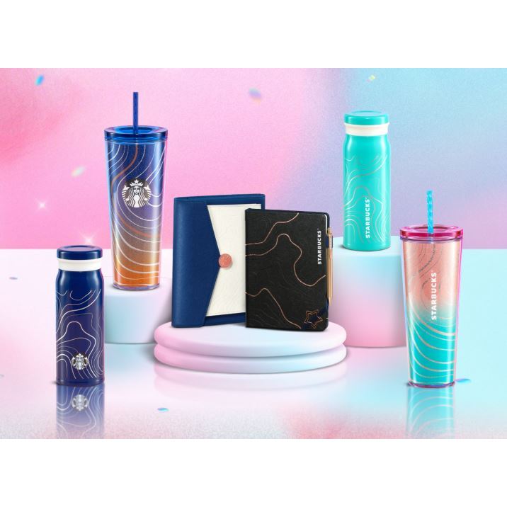 Starbucks 2025 Collection. Includes Planner, Tumbler and Cold Cups