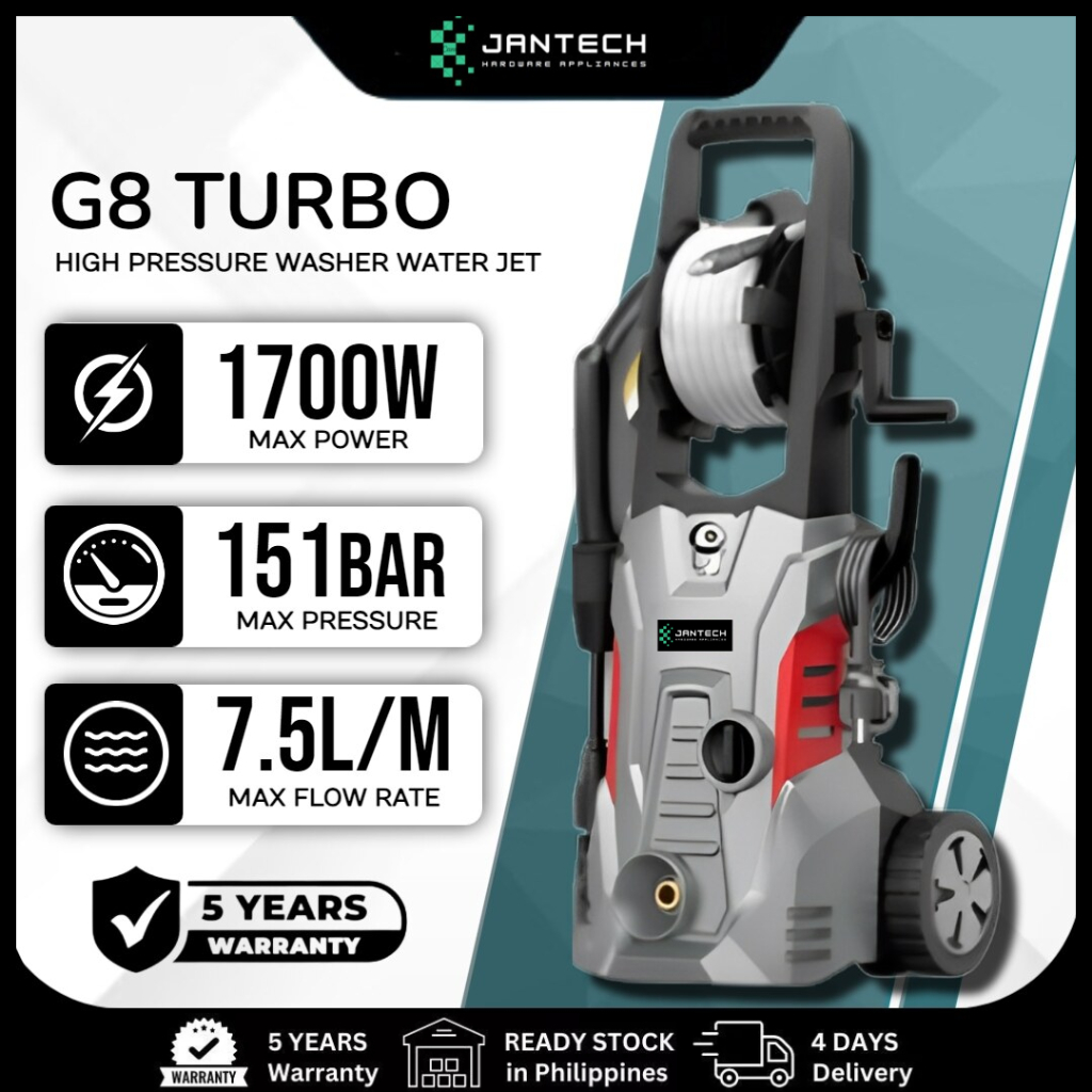 Water Jet G7 / G8 / G9 Turbo High Pressure Cleaner Water Jet Sprayer ...