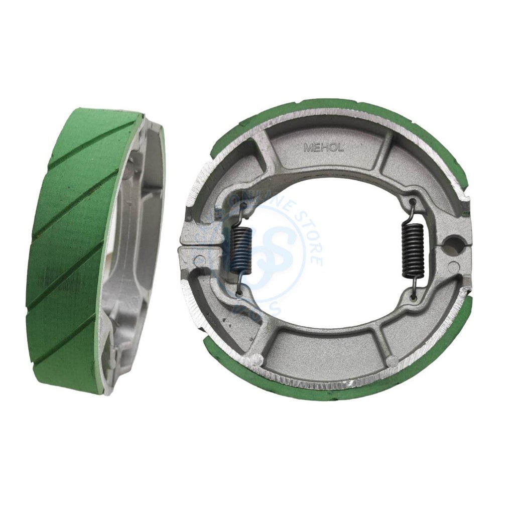 MEHOL REAR BRAKE SHOE CLICK125/ CLICK150/ CLICK160 FI v1 v2(rubberized ...