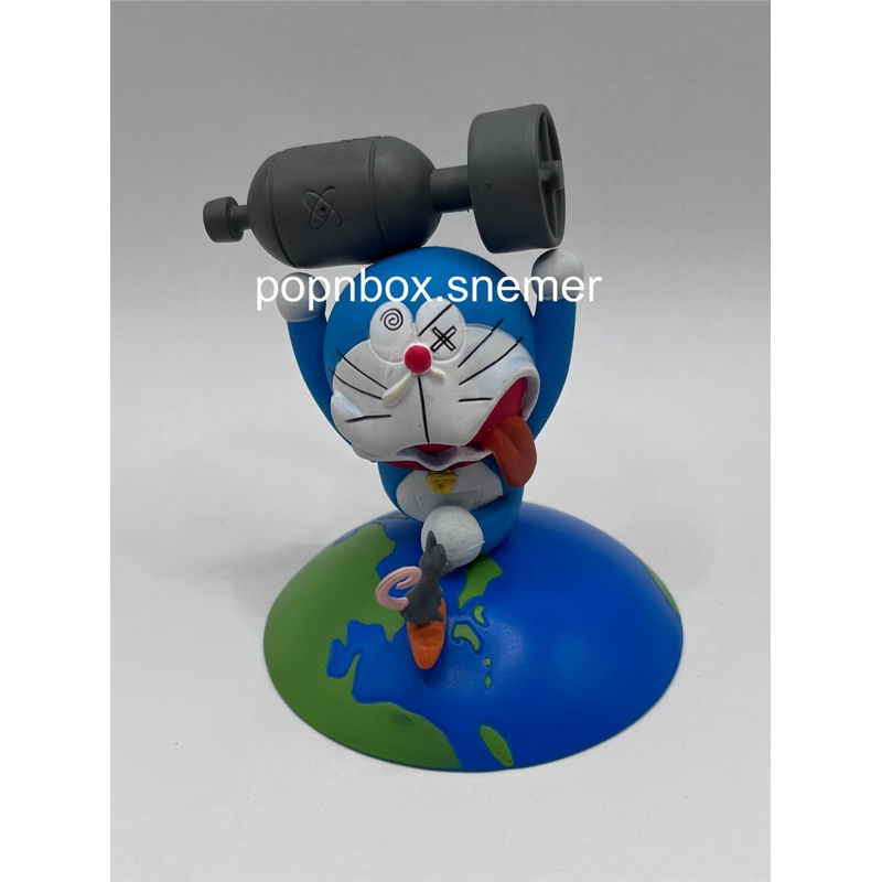 Doraemon Holding Earth Destroying Bomb Mini Diorama Figure by Epoch ...