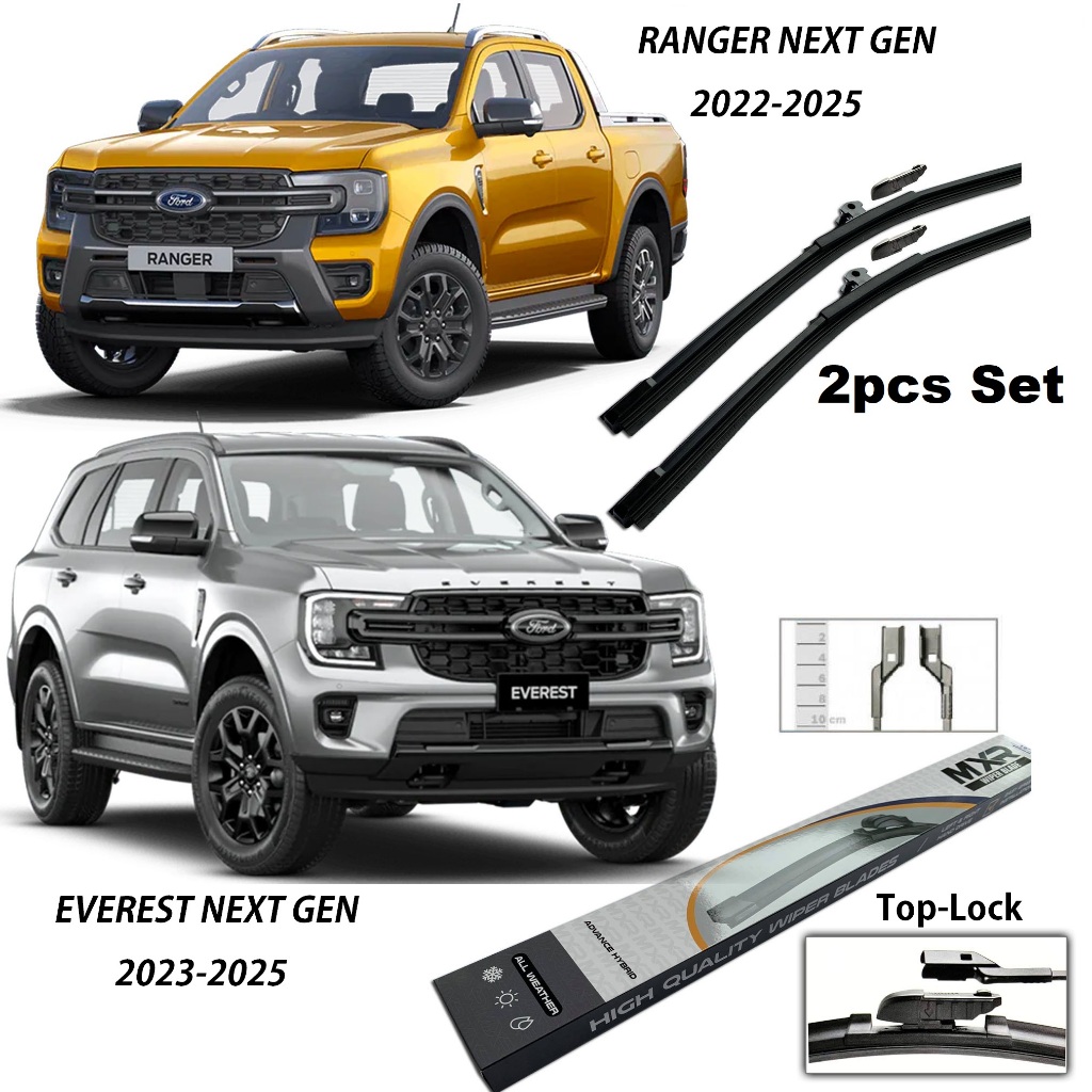 Top-Lock #4 Ford Ranger & Everest next Gen 2023-2025 MXR Wiper Advance ...