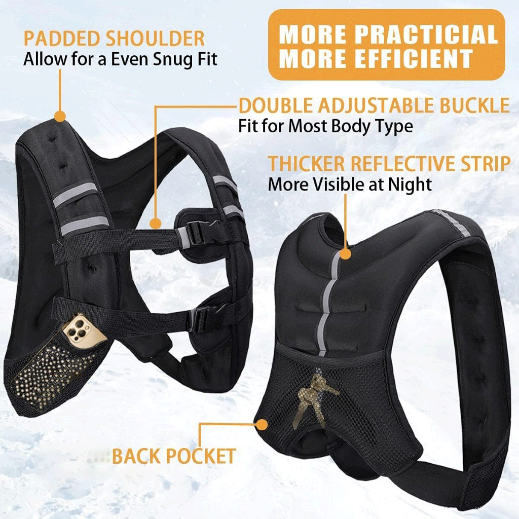 COD Weight Vest 10 16 20Lbs Vest for Men Women, Body Weight Vests ...