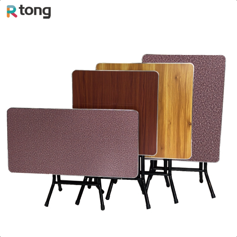 COD Folding Dining Table Home Folding Table Foldable Solid Wood ...