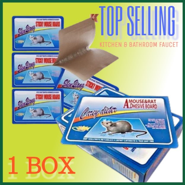 Top Selling 1 Box = 40 Pcs Large Mouse Rat Sticky Mice Rodent Glue Rat ...