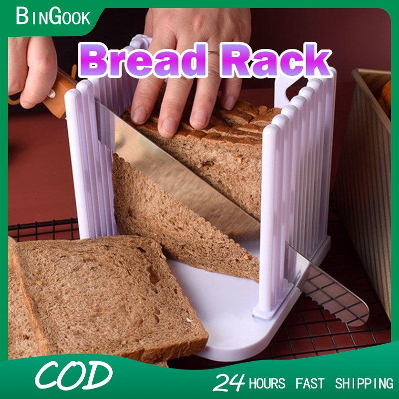 【Fast Delivery】Bread Slicer Loaf Toast Cutter Bread Sandwich Skiving ...