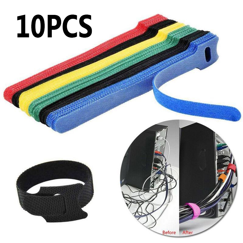 10pcs Cord Organizer Keeper Holder, Wire Organizer Cable Fastener ...