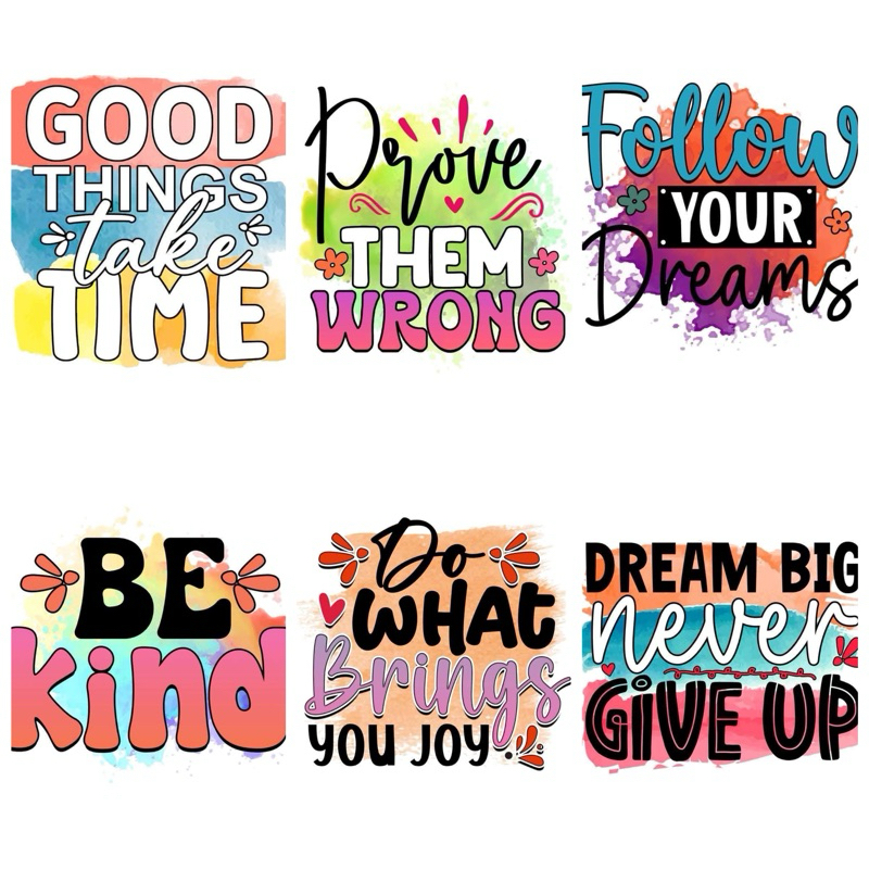 Kind Quotes Theme Wall Decor A4 Size Laminated | Shopee Philippines
