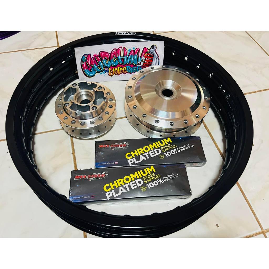 VANZBOY RIMSET HONDA BEAT CARB / BEAT FI / ZOOMER / SCOOPY / GENIO 17S ...