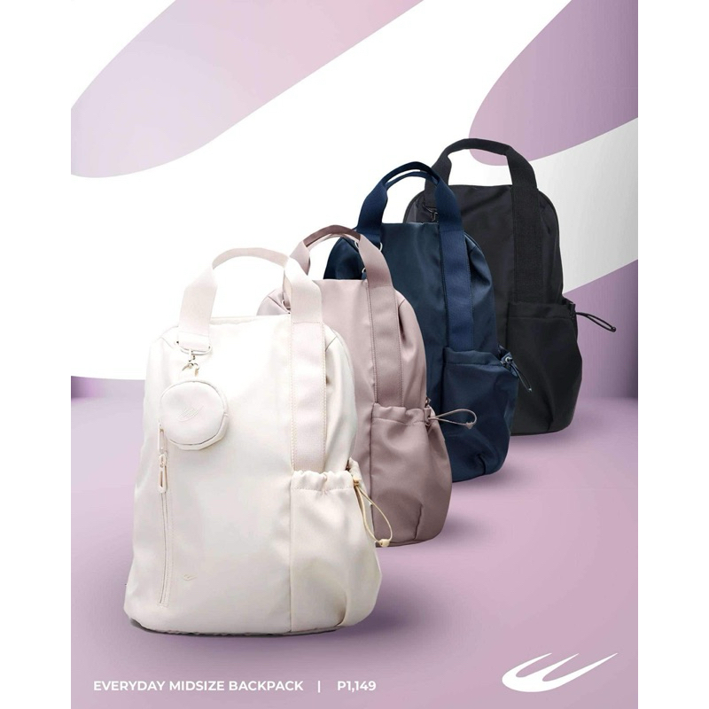 Everyday Midsize Nylon Backpack with coin purse | Shopee Philippines