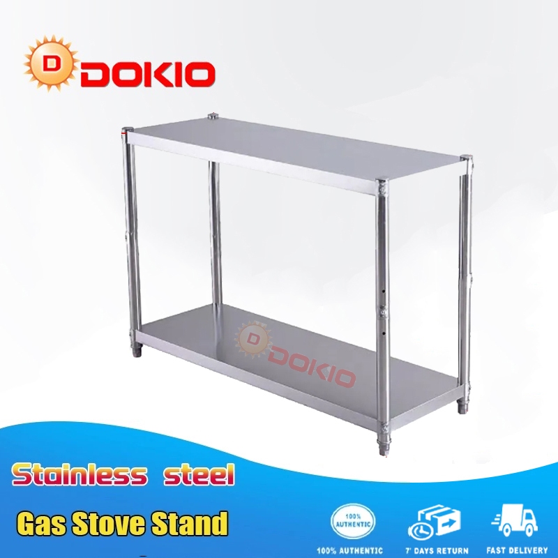 Stainless Kitchen Rack organizer Gas Stove Rack Multifunction Storage ...