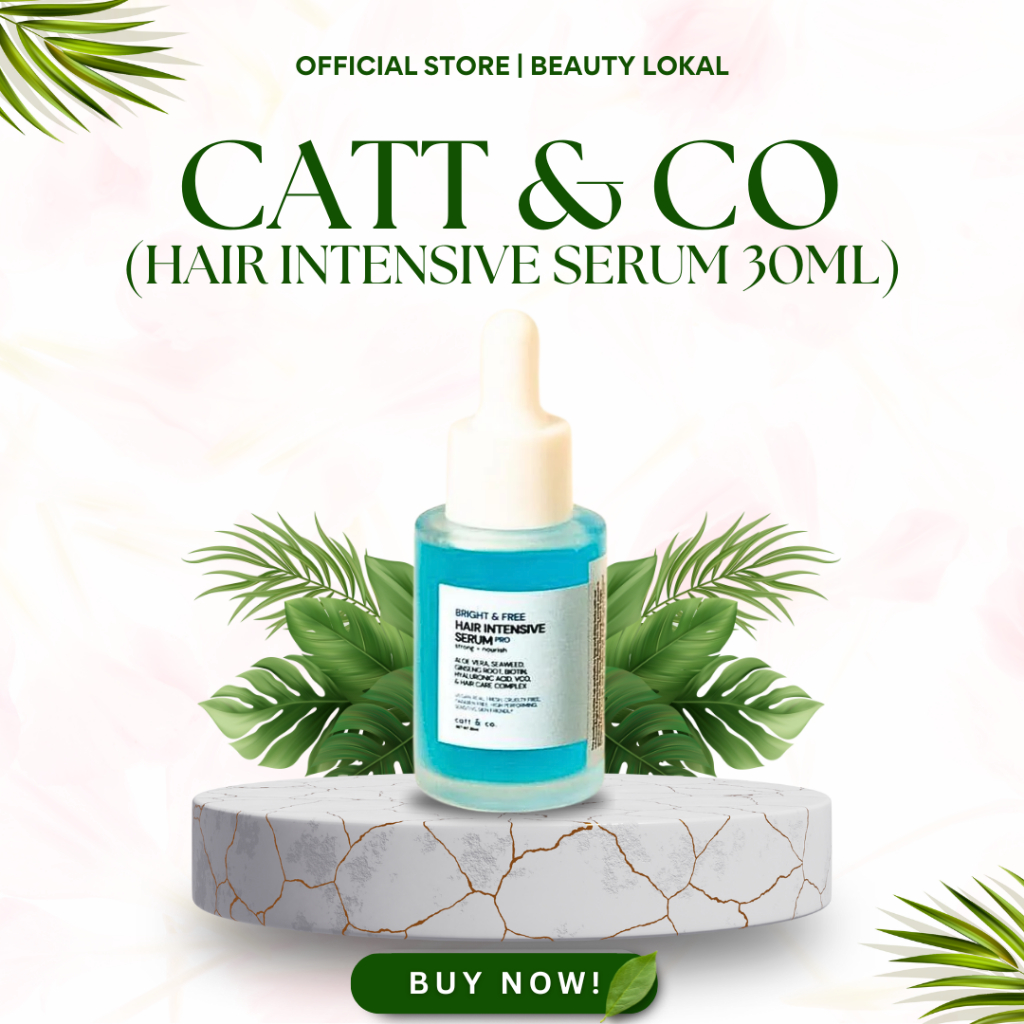 CATT & CO Hair Intensive Serum 30ml (Strong & Nourish) | Shopee Philippines