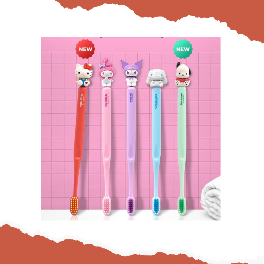 [DAISO] Atex Sanrio Toothbrush | Shopee Philippines