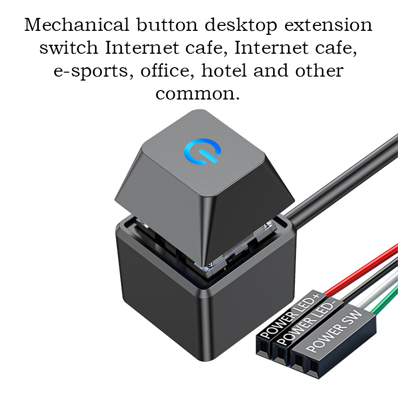 Computer Desktop Switch PC Motherboard External Start Power On/Off ...
