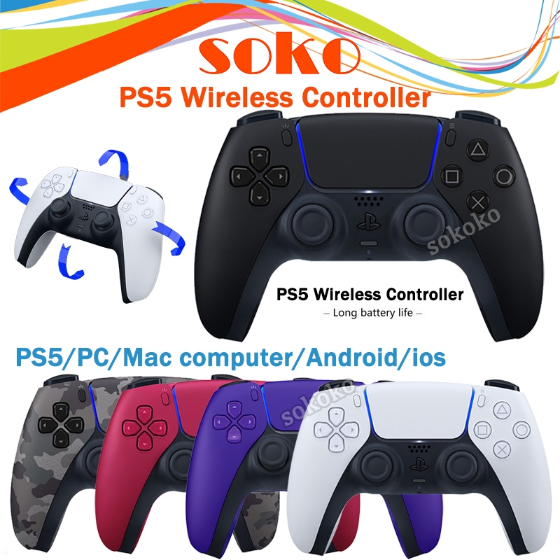 【Local WARRANTY】PS5 Wireless Controller Support PC Android ios Wireless ...