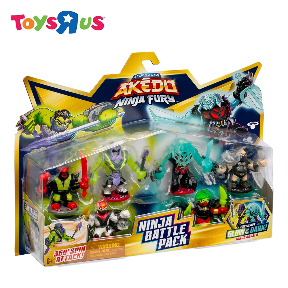 Arène De Combat Ninja Fury - MOOSE TOYS - AKEDO - Combat Avec Figurines