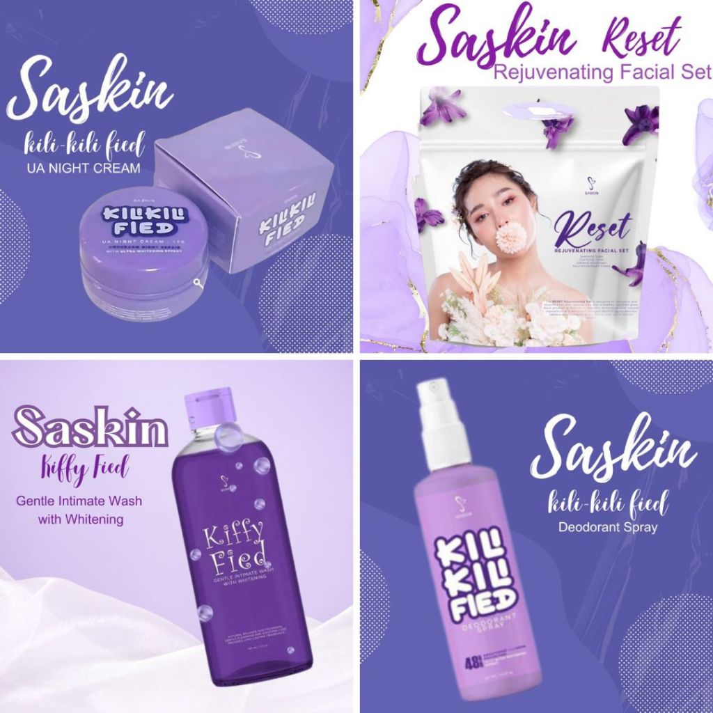Saskin Reset Rejuvenating Facial Set | Shopee Philippines