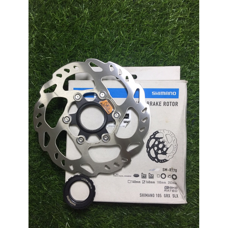 Disc Rotor MTB/ROAD Shimano RT70 Center Lock 160mm | Shopee Philippines
