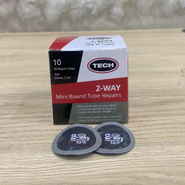 TECH - #10 Mini round tube repairs 1box (50units per box) | Shopee ...