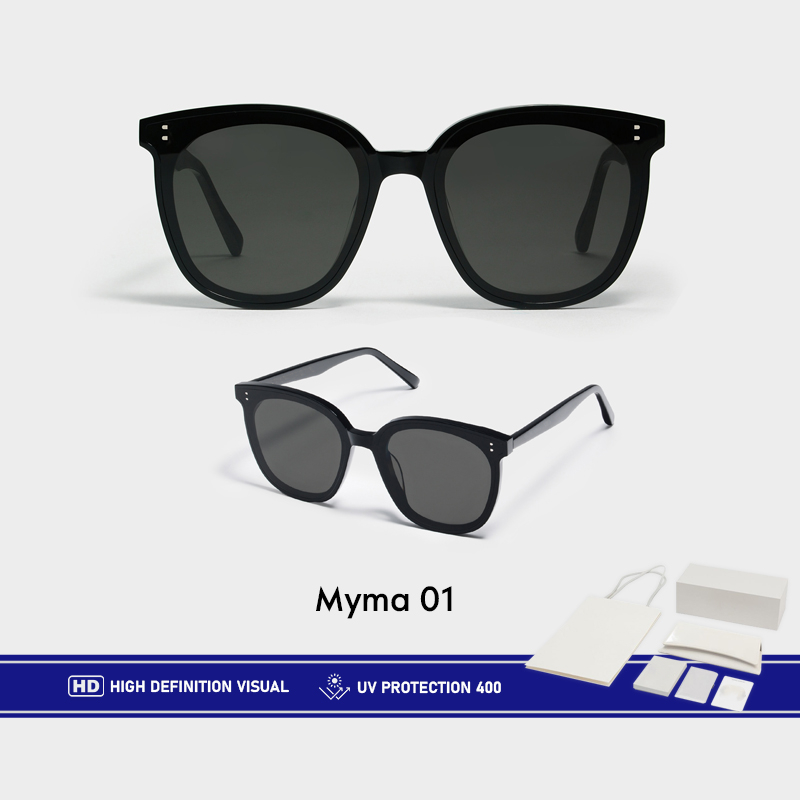 AUTHENTIC GM GENTLE MYMA 01 Korean Sunglasses UNISEX Complete w/ BOX ...