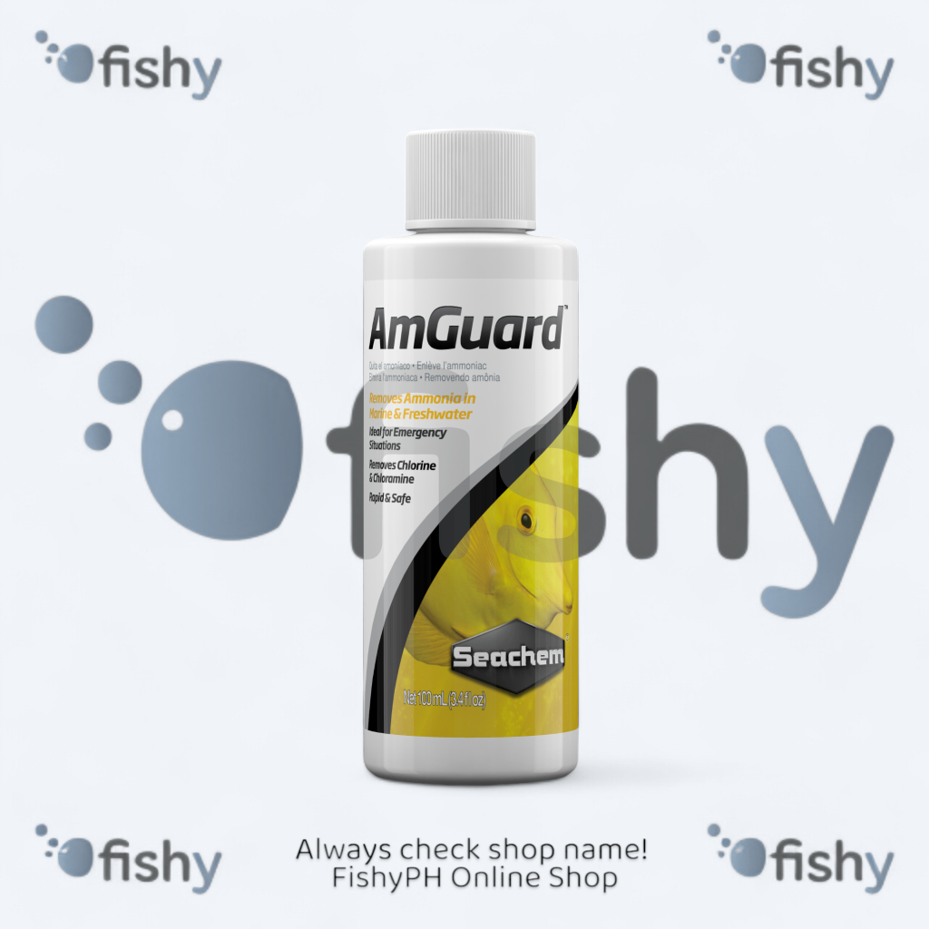 Seachem AmGuard - Ultimate Ammonia Detoxifier | Water Conditioner, Safe