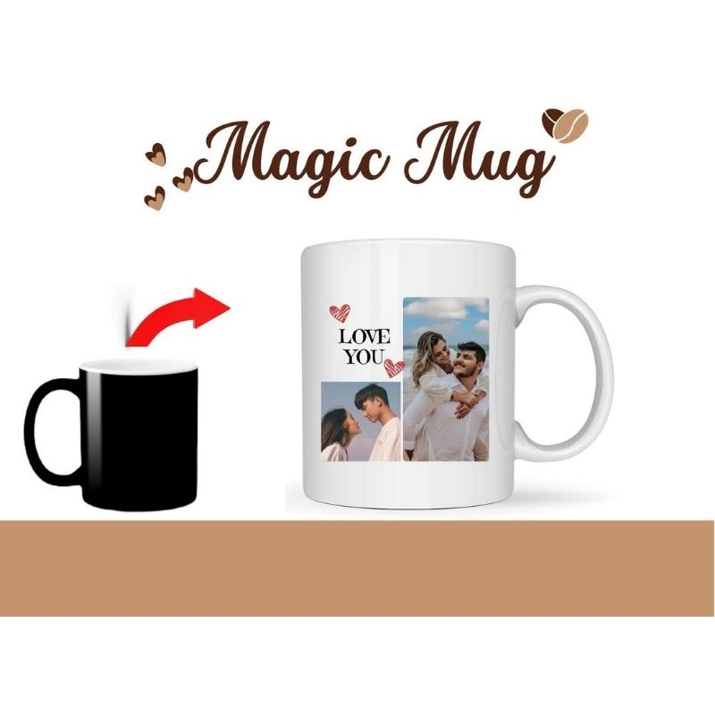 MAGIC MUG PERSONALIZED/MAGIC MUG WITH PRINT | Shopee Philippines