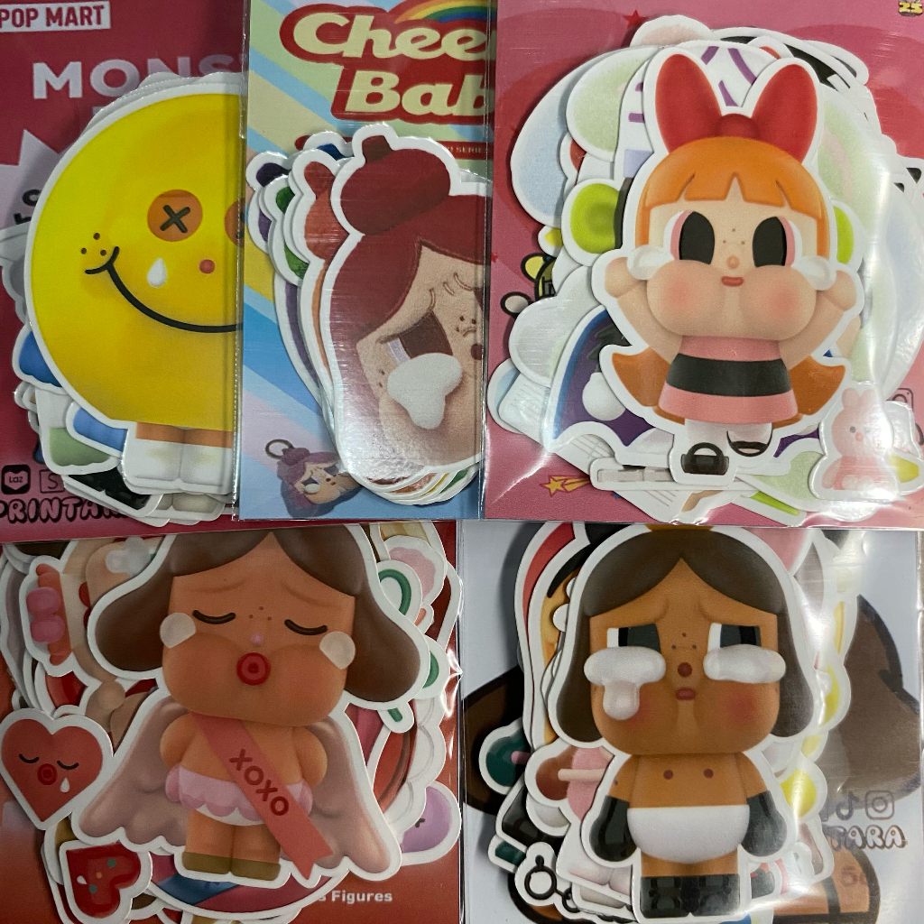 Cry Sticker Pack | Vinyl Sticker | WaterProof | Printara | Shopee ...