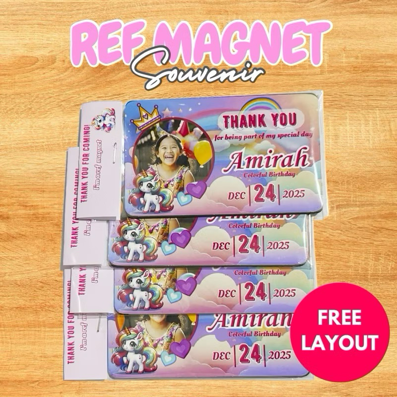 10 pieces Ref magnet souvenir | Shopee Philippines
