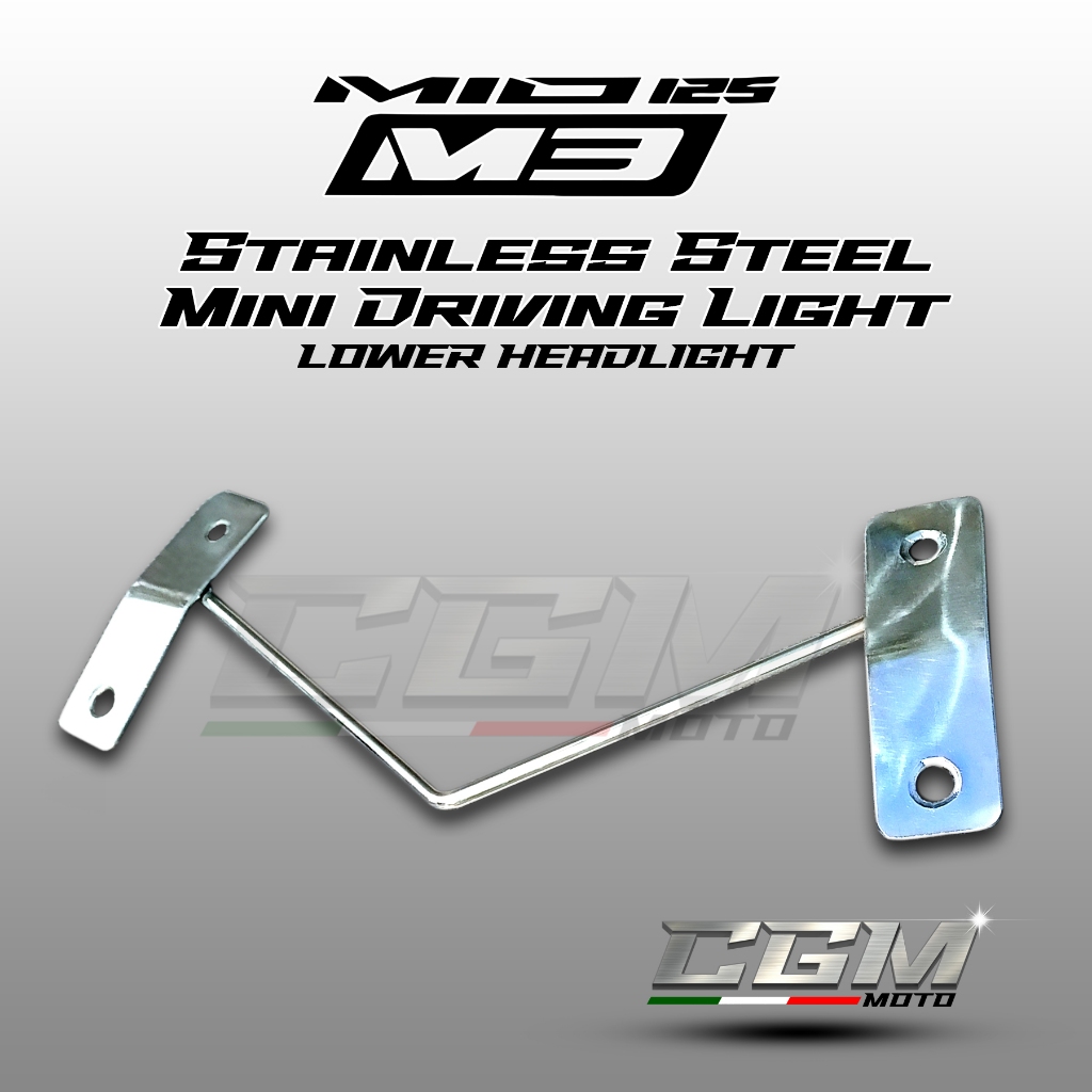 Stainless Small Bracket Mini Driving Light• Small MDL Bracket• Heavy ...