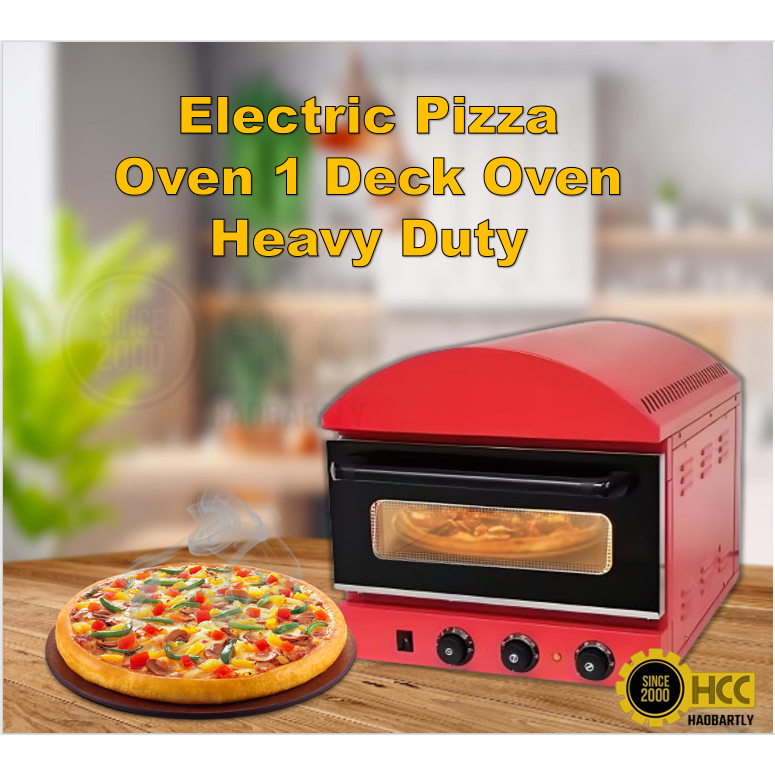 Electric Pizza Oven 1 Deck Oven Heavy Duty Cast Iron Material Shopee