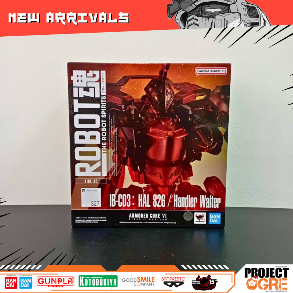 Robot Spirits [SIDE AC] IB-C03: HAL 826 / Handler Walter ARMORED CORE ...