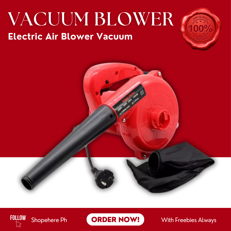 Original 1000w Electric Hand Operated Air Blower Vacuum Dust Cleaner ...