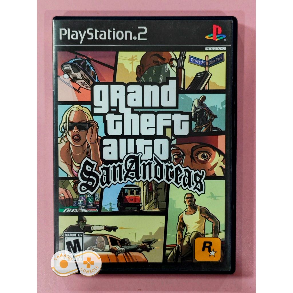 Grand Theft Auto San Andreas - [PS2 Game] [NTSC - ENGLISH Language ...