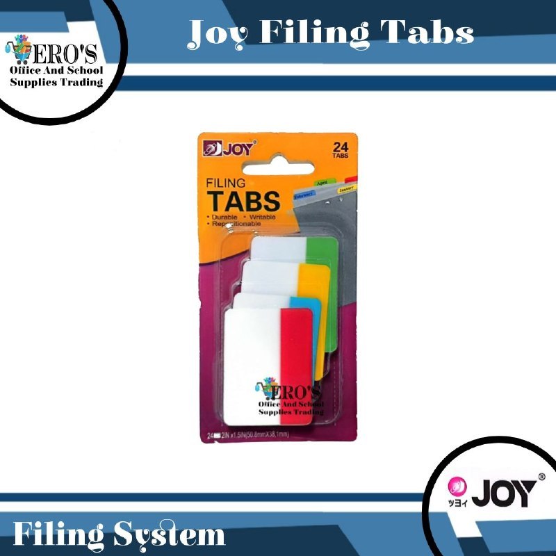 Joy Filing Tabs/Sticky Tabs (Sticky Notes) | Shopee Philippines