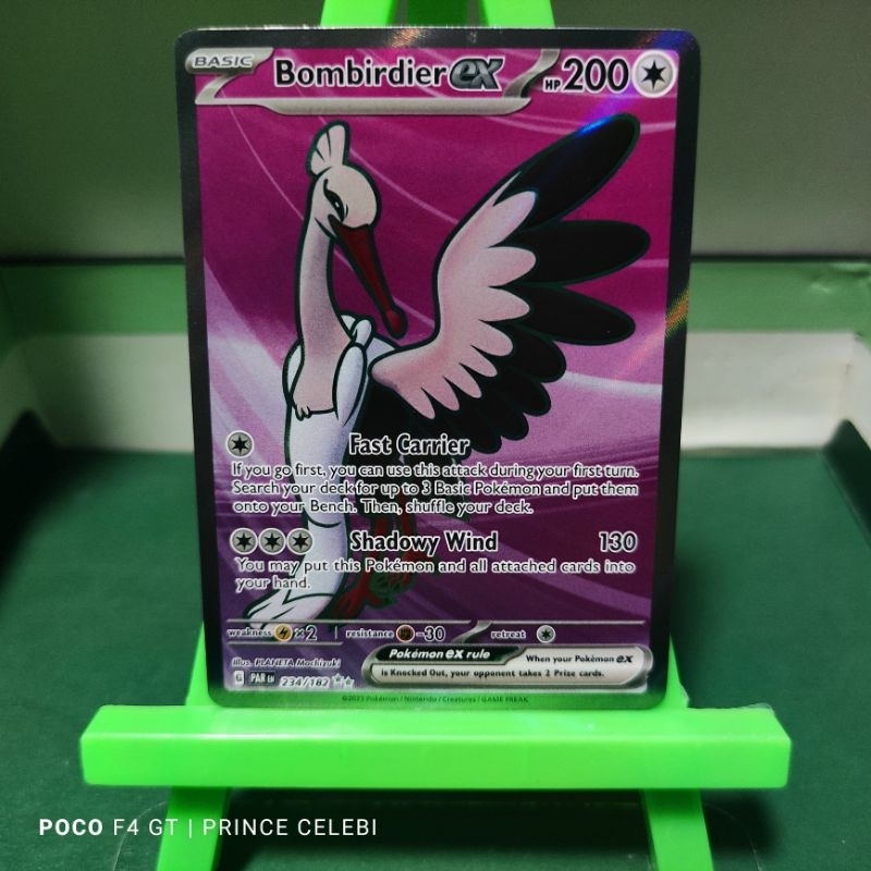 Pokemon TCG - Bombirdier ex Full Art | Shopee Philippines