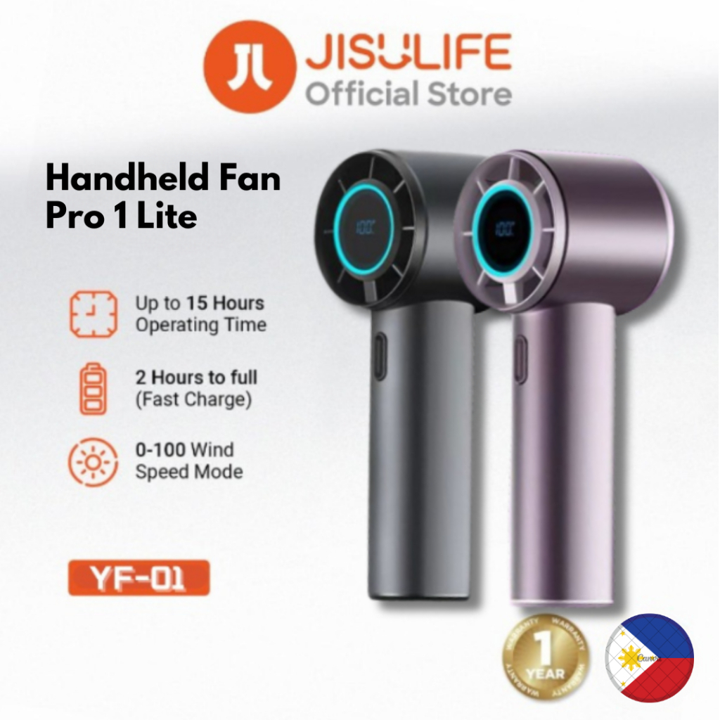 HANDHELD FAN PRO 1 LITE HURRICANE WINDS PocketTwirl Dual Power Fan ...