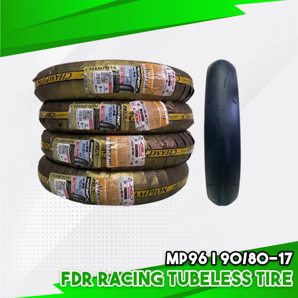 FDR MP96 RACING TUBELESS TIRE 90/80-17 PER PIECE | Shopee Philippines